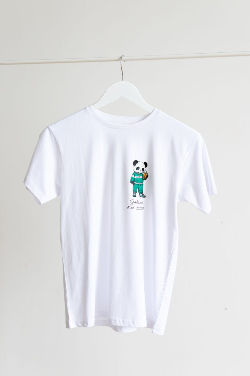 Dziecięca koszulka panda z bubble tea - obrazek 5